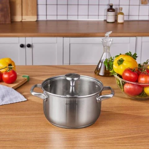 Karaca Elite RVS kookpan – 20 cm ( 2,9 Liter )