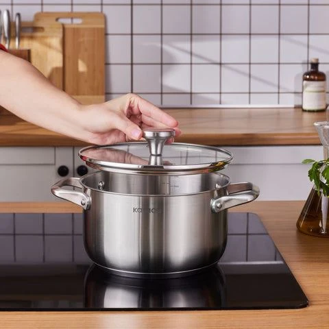 Karaca Elite RVS kookpan – 20 cm ( 2,9 Liter )