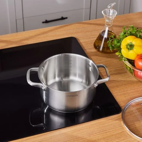 Karaca Elite RVS kookpan – 20 cm ( 2,9 Liter )
