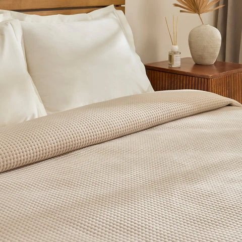 Karaca Chloe Sprei, Tweepersoons, Beige ( 230 x 240 cm )