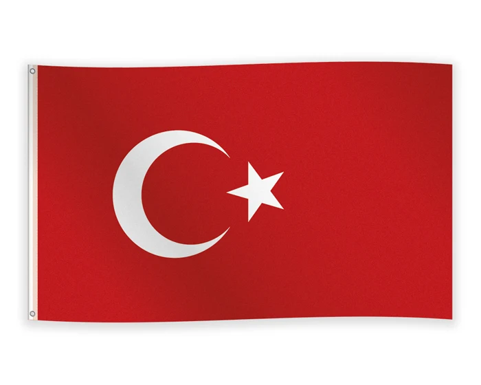 WK 2026 - TURKIJE VLAG - Turkse Vlag - 90 x 150 HOGE KWALITEIT - Made in Turkiye