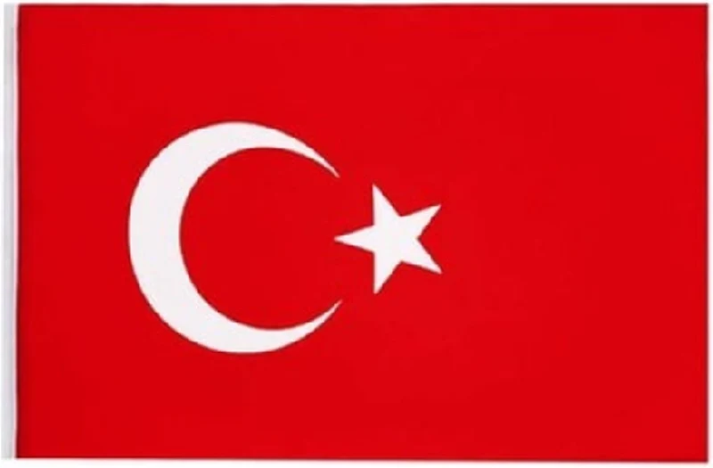 WK 2026 - TURKIJE VLAG - Turkse Vlag - 60 x 90 HOGE KWALITEIT - Made in Turkiye