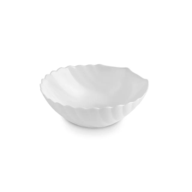 Karaca White Shell Opalglas Servies – 18-delig | 6 personen