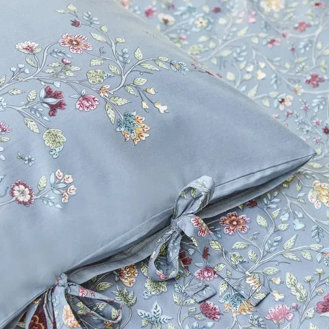 Karaca Ansey 100% Turkse Katoenen Dekbedovertrekset – Tweepersoons, Blauw