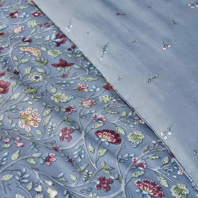 Karaca Ansey 100% Turkse Katoenen Dekbedovertrekset – Tweepersoons, Blauw