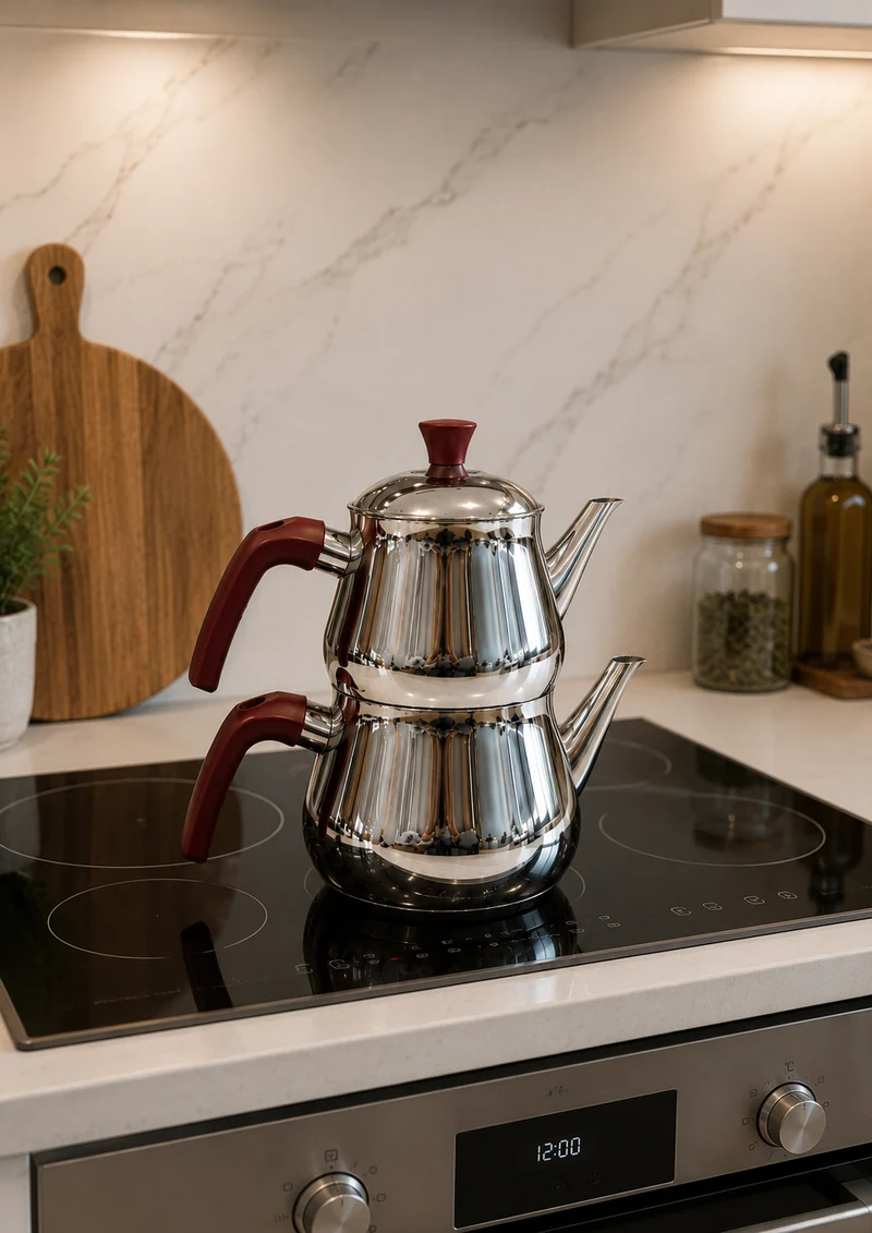 Polochef Dolphin Theepotset Burgundy | 1,20 / 2.00 L