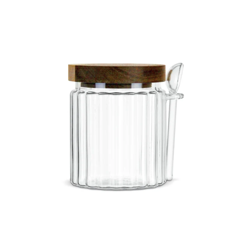 LINEA Borosilicaatglas bewaardoos / suikerpot - 500 ml