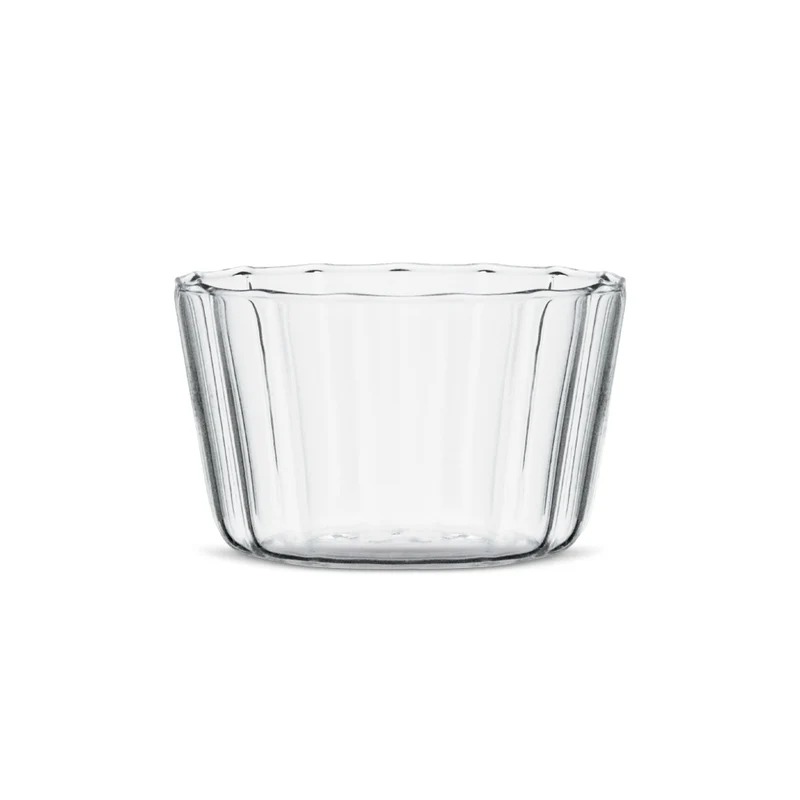LINEA Borosilicaat Glazen Kommen – Set van 6 | Ø 10,5 cm