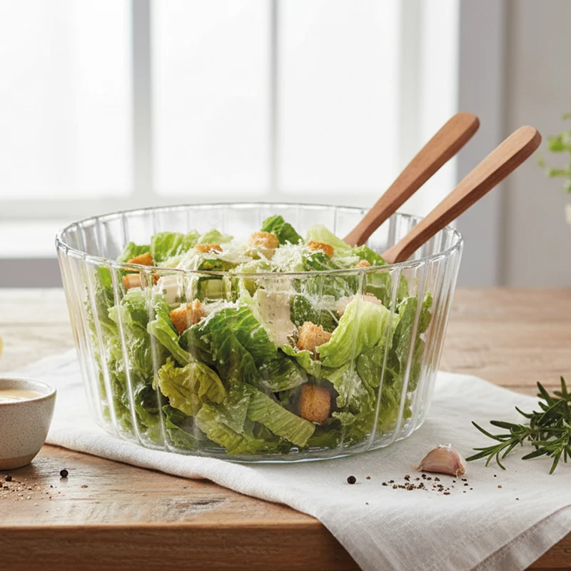 LINEA Borosilicaat Glazen Slakom – Ø 21,5 cm