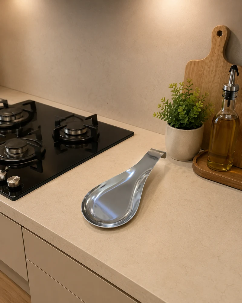 Lepelhouder - Lepellegger - Keukengerei - Houder RVS - keuken accessoires