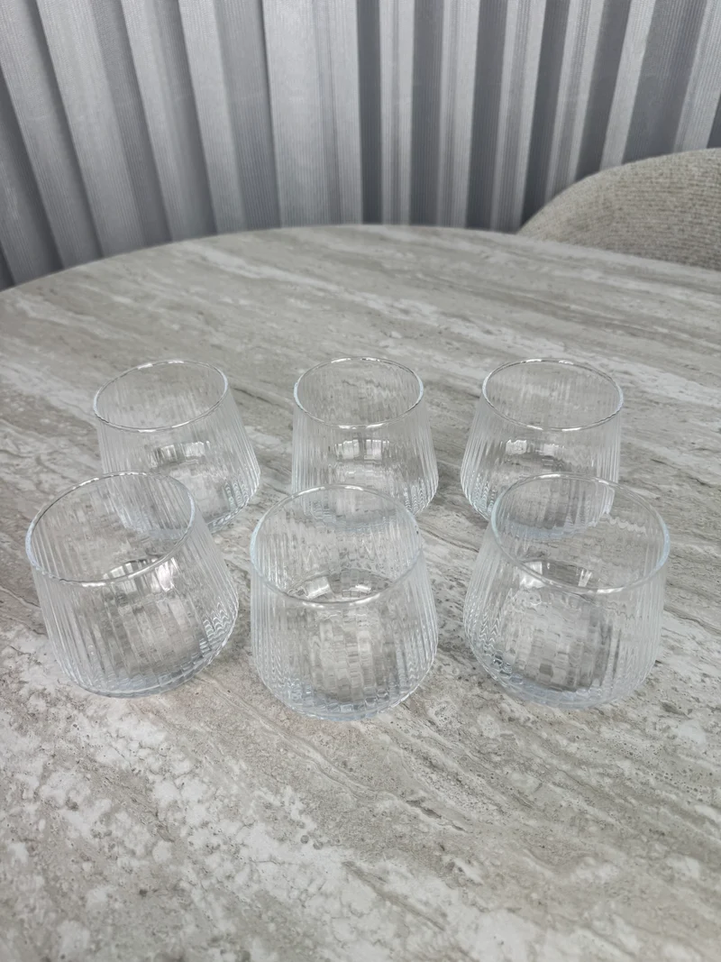 Terra Line Waterglazen 350cc | 6 Delig