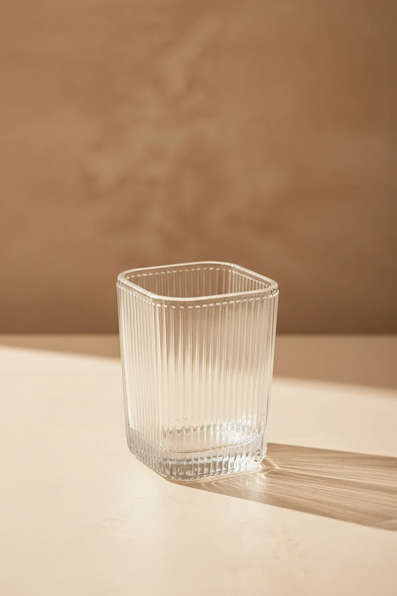 Ribble Carree Water Glazen 200 ml | 6 Delig