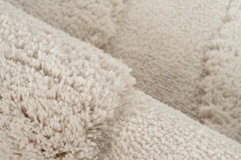 Lalee Japandy Milano Tapijt - Vloerkleed - Organische vorm ( IVORY)