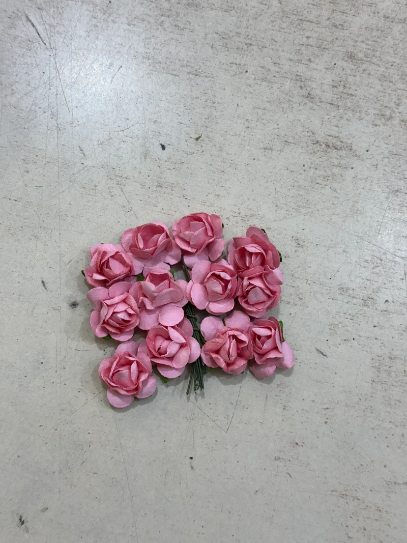 Peper Flower Kunstmatige bloemen – Set van 12 - ( KIES JE KLEUR ) met Steel voor Bruidsboeketten, Tafeldecoratie, Bloemstukken, Feesten, Babyshowers en Woondecoratie