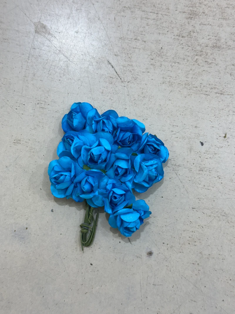 Peper Flower Kunstmatige bloemen – Set van 12 - ( KIES JE KLEUR ) met Steel voor Bruidsboeketten, Tafeldecoratie, Bloemstukken, Feesten, Babyshowers en Woondecoratie
