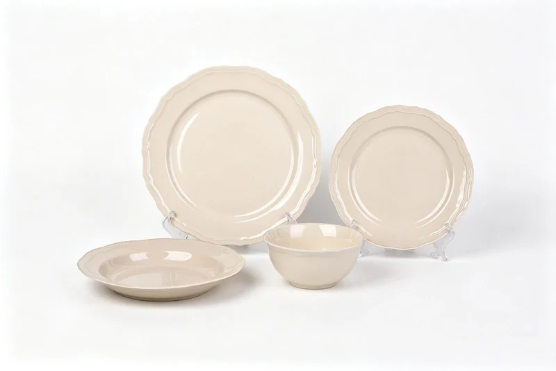 Elyse Serviesset 24 delig | 6 Persoons ( Beige )