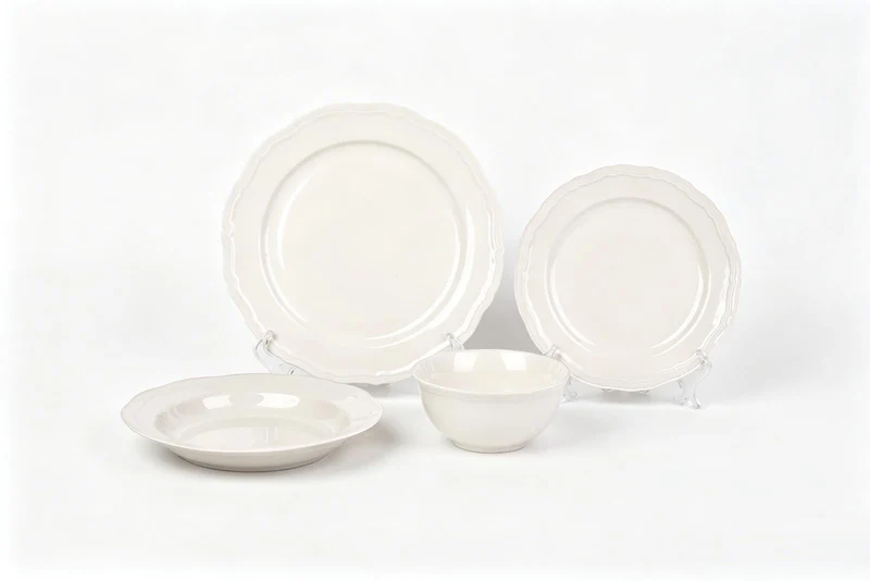 Elyse Serviesset 24 delig | 6 Persoons ( White )
