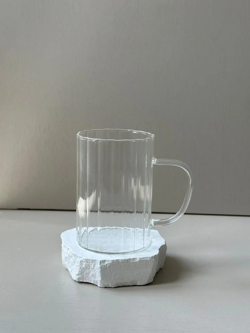 Line Ribble Borosilikaat Beker 350 ML | 6 Delig