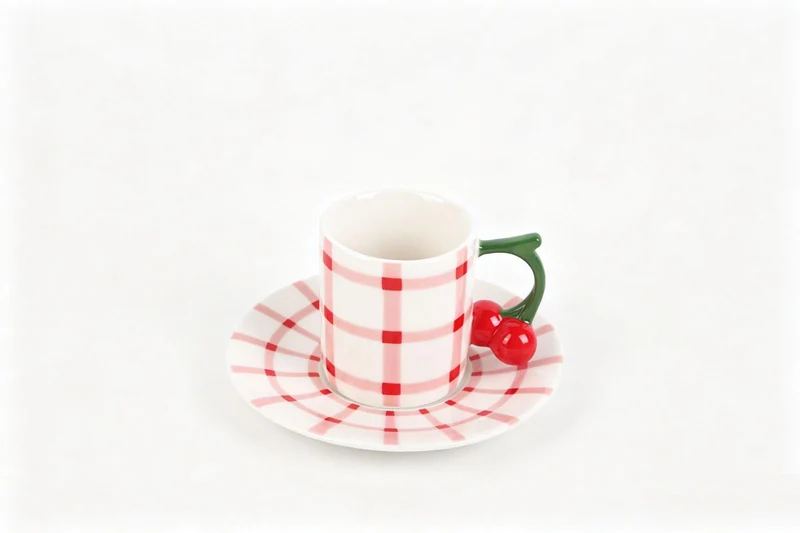 Cherry Espressoset 12 Delig | 6 Persoons
