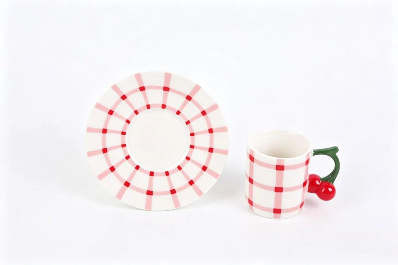 Cherry Espressoset 12 Delig | 6 Persoons