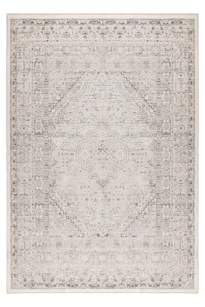 Lalee Vista Tapijt - Vloerkleed Modern Zilver ( Vintage )