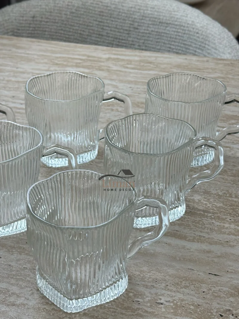 Ripple Zirconia Beker | 6 Delig ( RONDA )