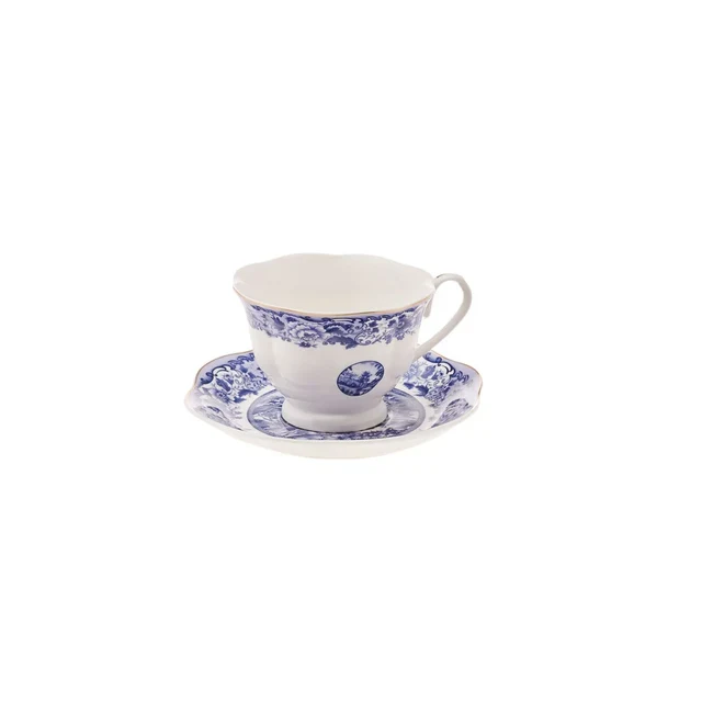 Karaca Blue Odyssey Mocca- / Espressoset 12 delig | 6 persoons – 90ml