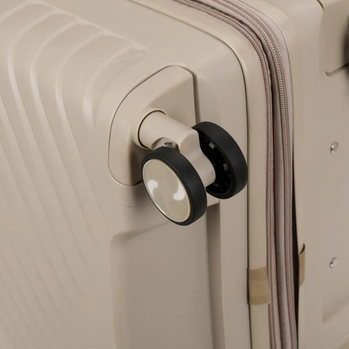 REISKOFFER - ROLKOFFER - KOFFERSET - KOFFER | BEIGE 3-DELIG