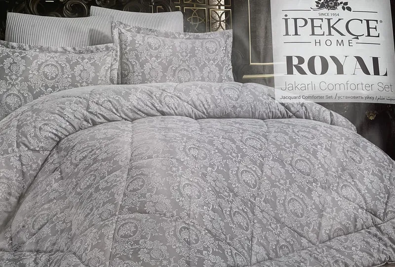 Ipekce Royal Spreiset 6 Delig Wit