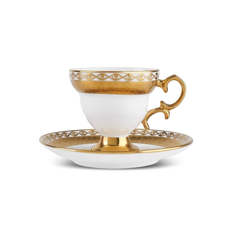 Karaca Hurrem Turkse Koffieset Espressoset 12 Delig | 6 Persoons ( 90 ml )