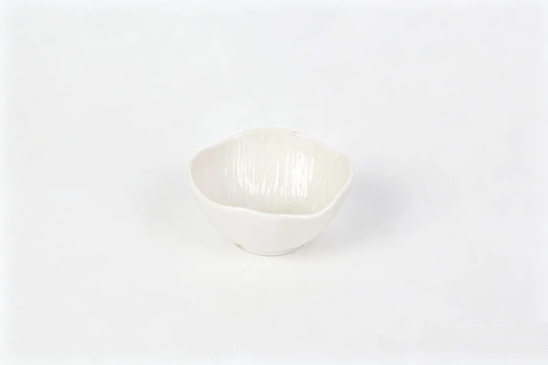 Linea Dip- / Snackschalen Ø9 cm ( 6 Delig ) Wit | Cermico