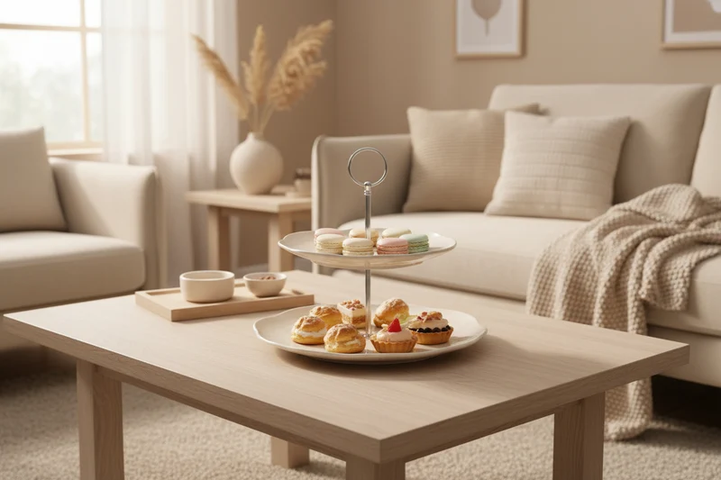 Linea Etagere | Beige | Cermico
