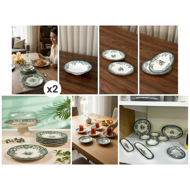 BUNDEL NEW VINTAGE GREEN 87-delig