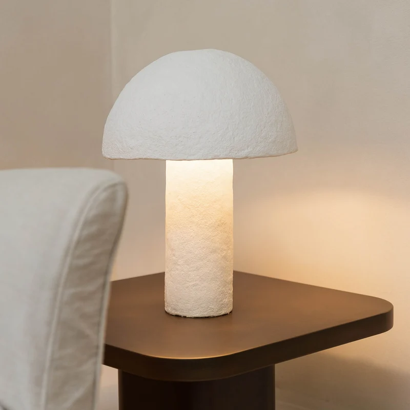 Nome Tafellamp 36xH47,5cm white - Lamp - Tafellamp - Staandelamp