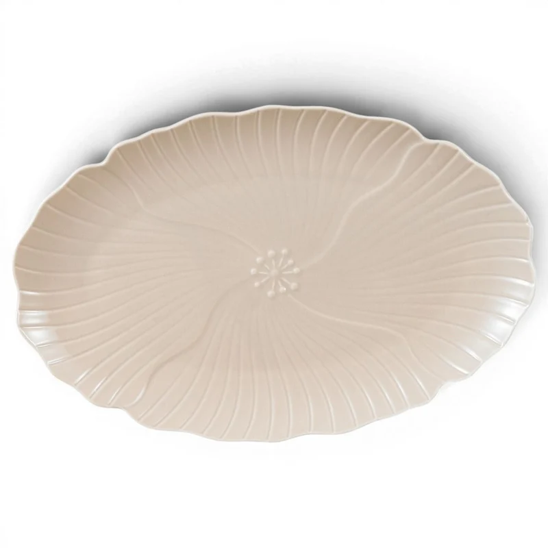 Florange Taupe Servies set 27 delig | 6 persoons - Bricard