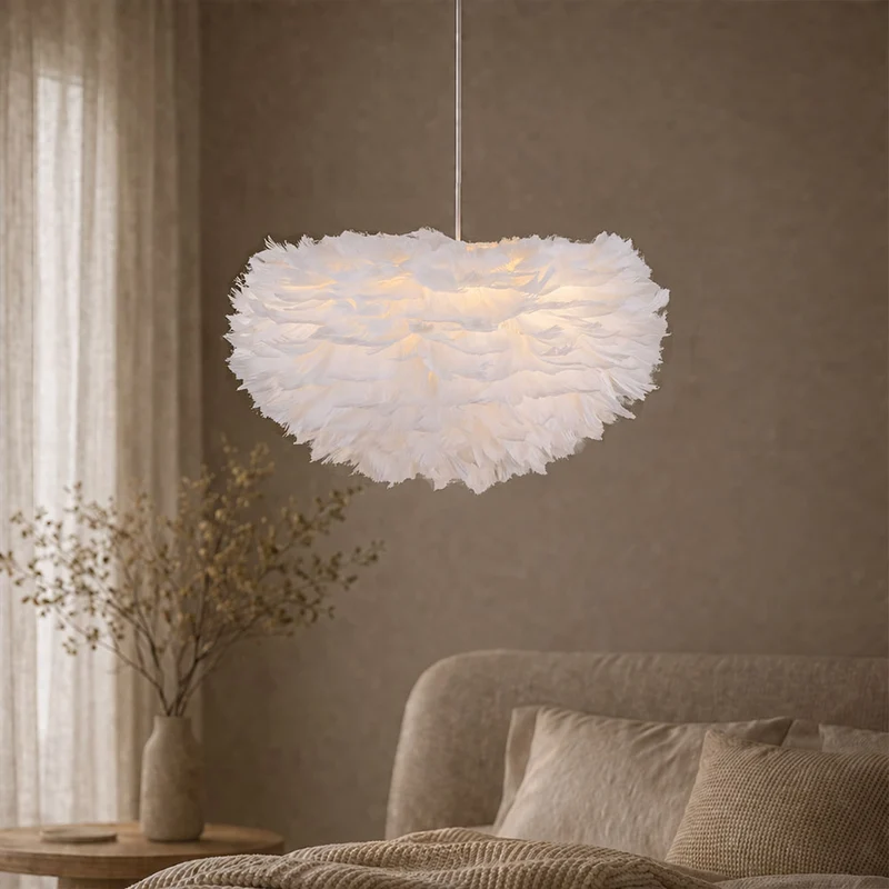 Veer Hanglamp Ø 50 cm Zilina Wit