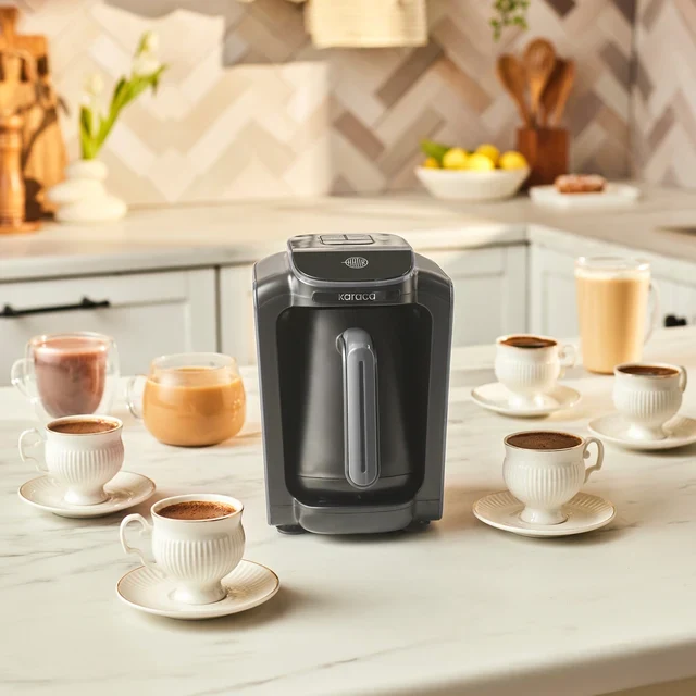 Karaca Hatır Neo Turkse Koffiemachine met Melk – Space Grey