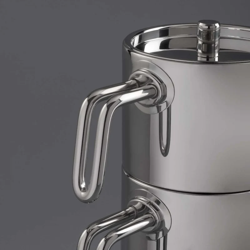 JUMBO Metalix Full Theepotset 4-dlg - Turkse authentieke theepot RVS ( 1.1 / 1.5 Liter )