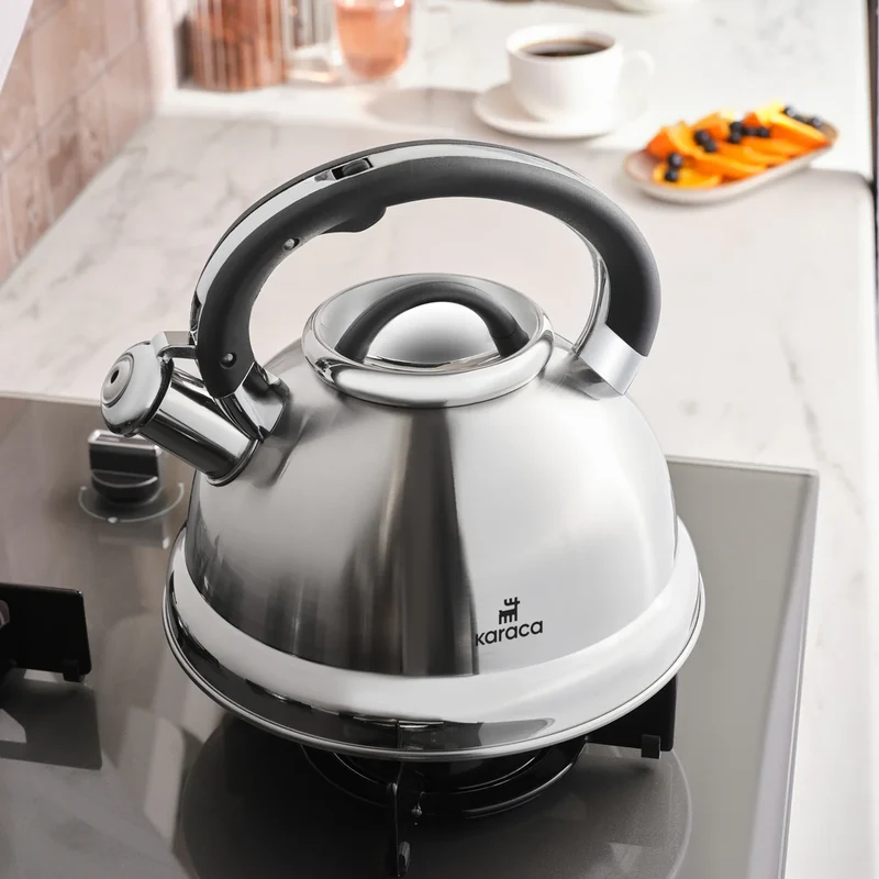 Karaca Kettlinox 2,5 L fluitketel / snelkook-waterketel
