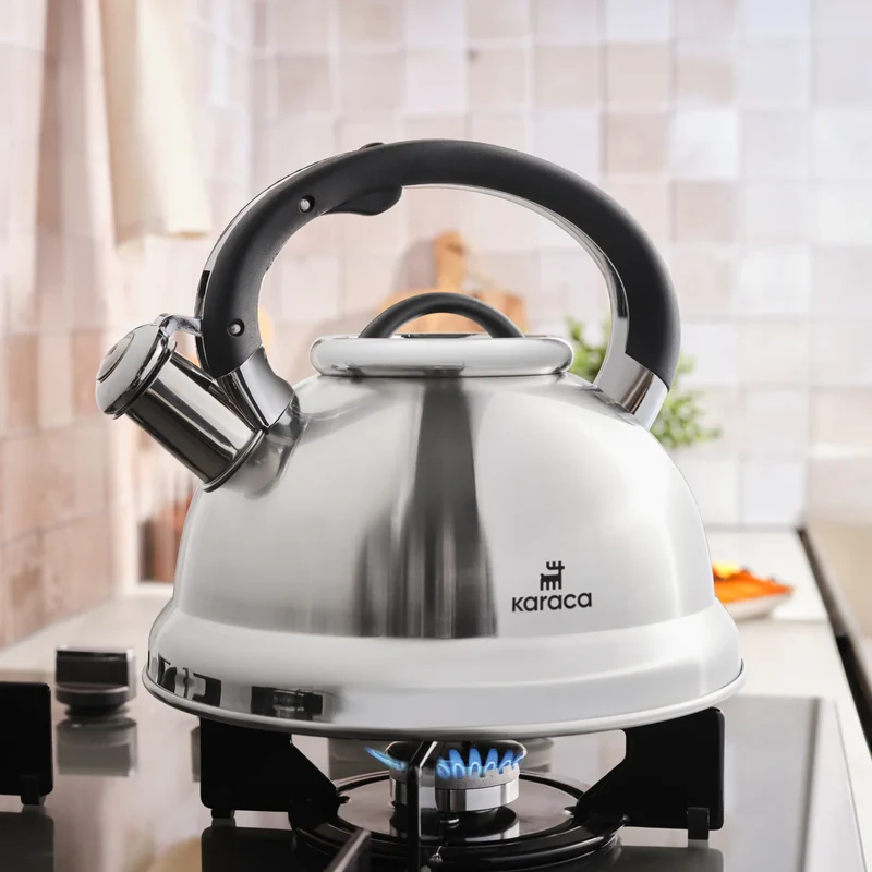 Karaca Kettlinox 2,5 L fluitketel / snelkook-waterketel