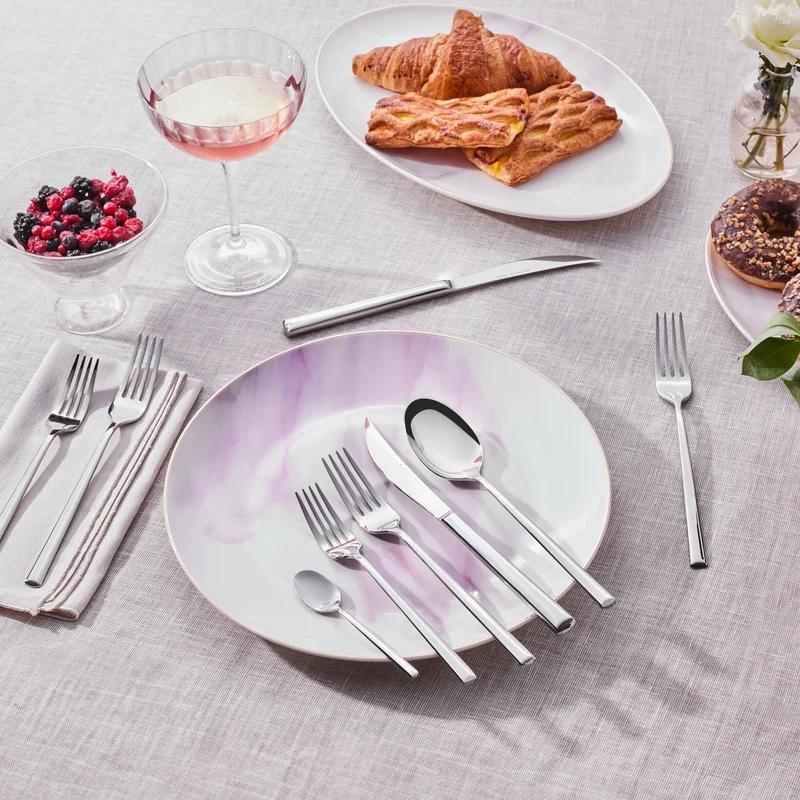 Karaca Tivoli 12 Persoons 60 Delig Bestekset - Speciale Actie - RVS