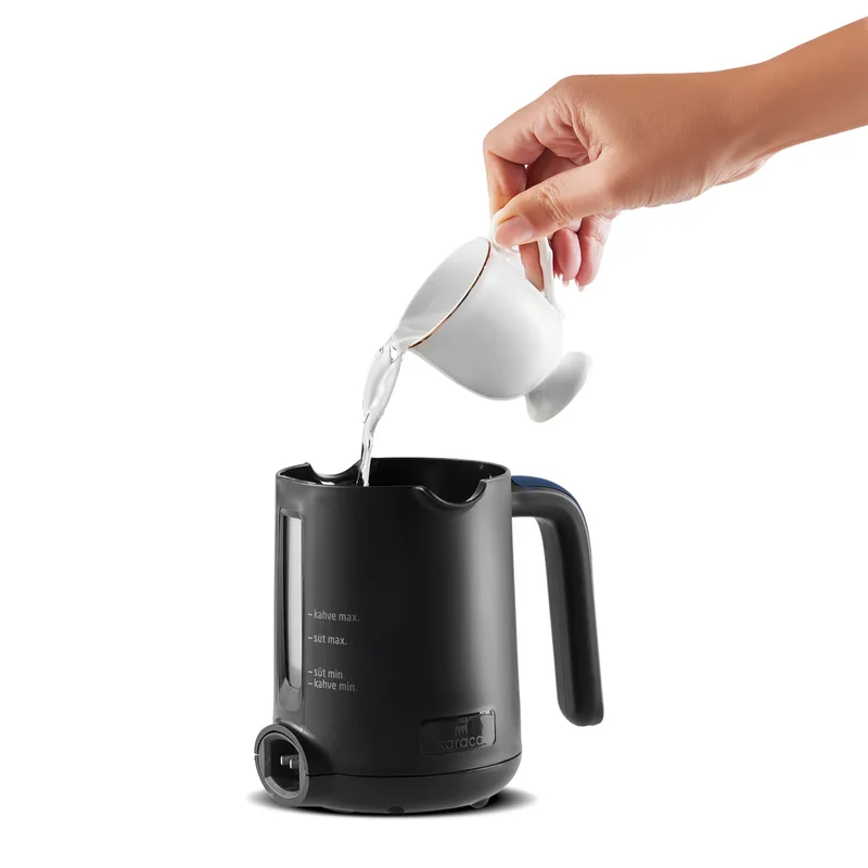 Karaca x Fenerbahce gelicentieerde Hatır Hüps Turkse koffiemachine met melkfunctie