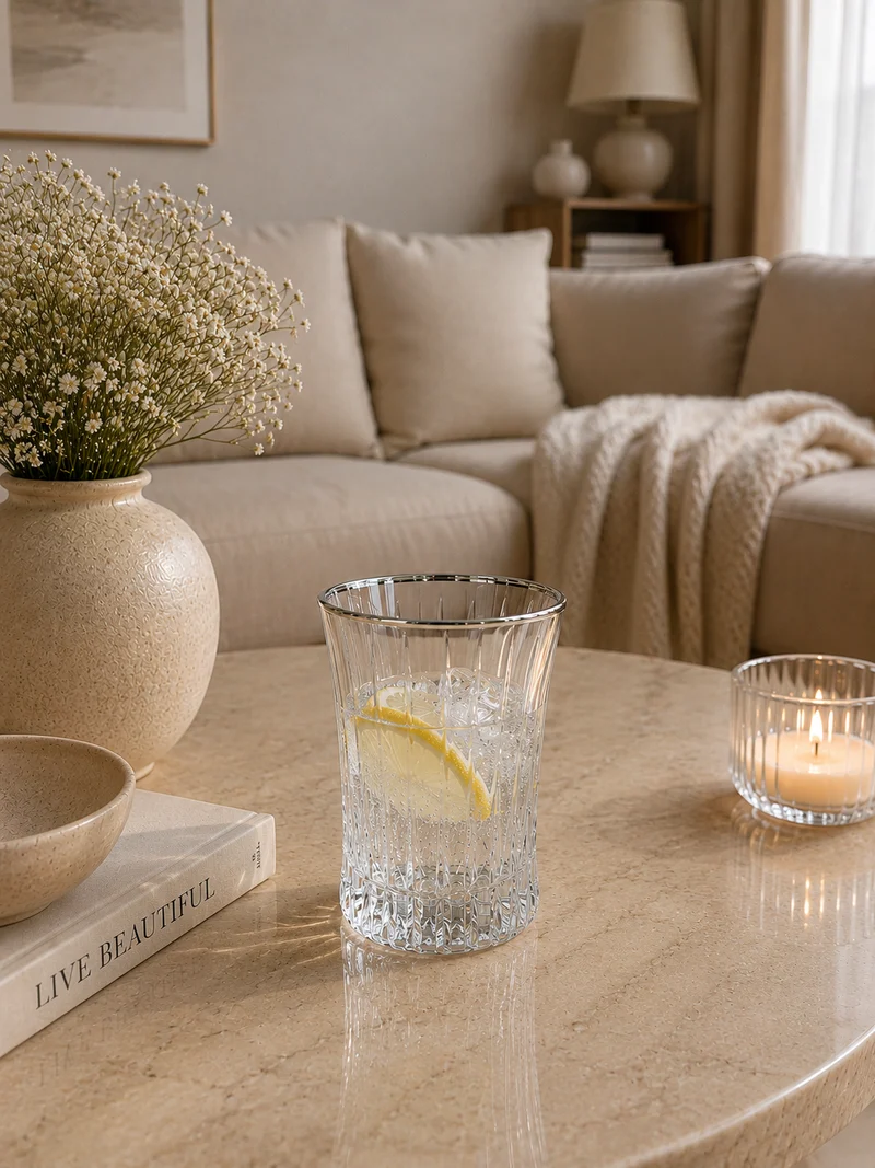 Exclusief Isik Zilver Drinkglas | 6 Delig
