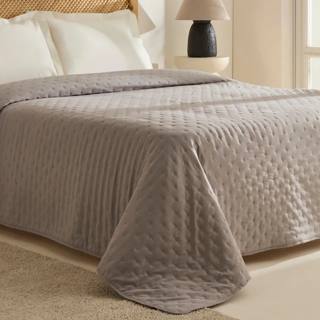Breezy Bedsprei Grijs – 230 x 240 cm