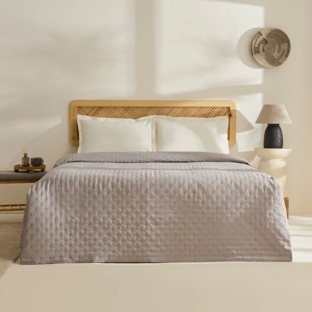 Breezy Bedsprei Grijs – 230 x 240 cm