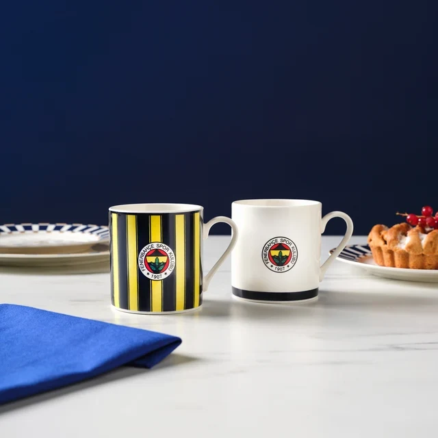 Karaca x Fenerbahce Gelicentieerde Mokken 2 persoons – 230 ml