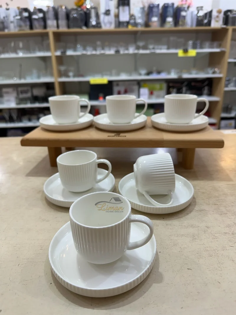 Marle Espressoset 12 Delig | 6 Persoons