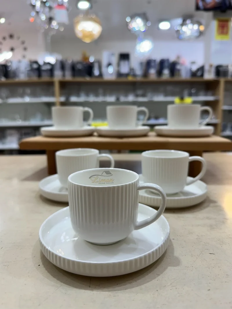 Marle Espressoset 12 Delig | 6 Persoons