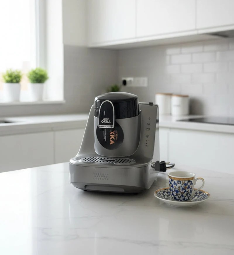 ARZUM OKKA ELITE TURKS KOFFIEZETAPPARAAT | GRIJS