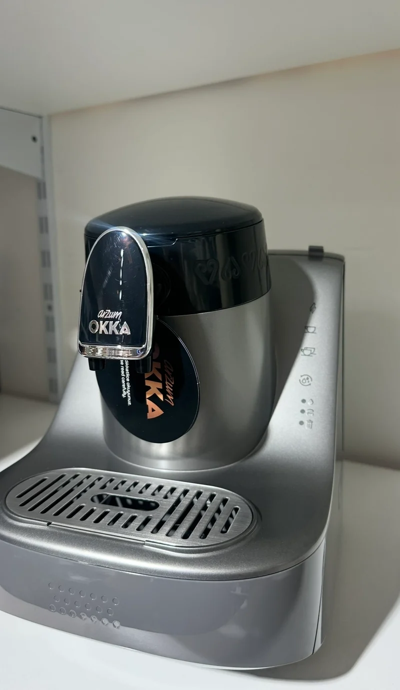 ARZUM OKKA ELITE TURKS KOFFIEZETAPPARAAT | GRIJS